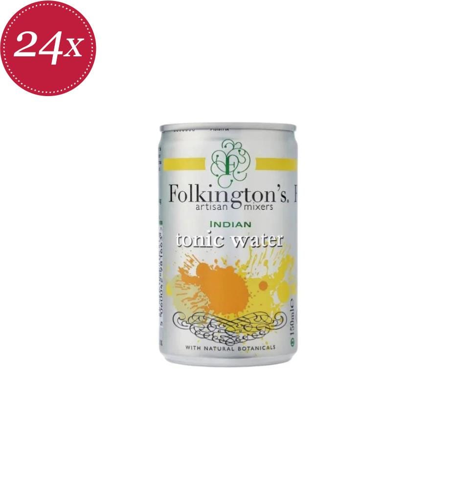 24x Eau tonique Indian Folkington's - 150ml
