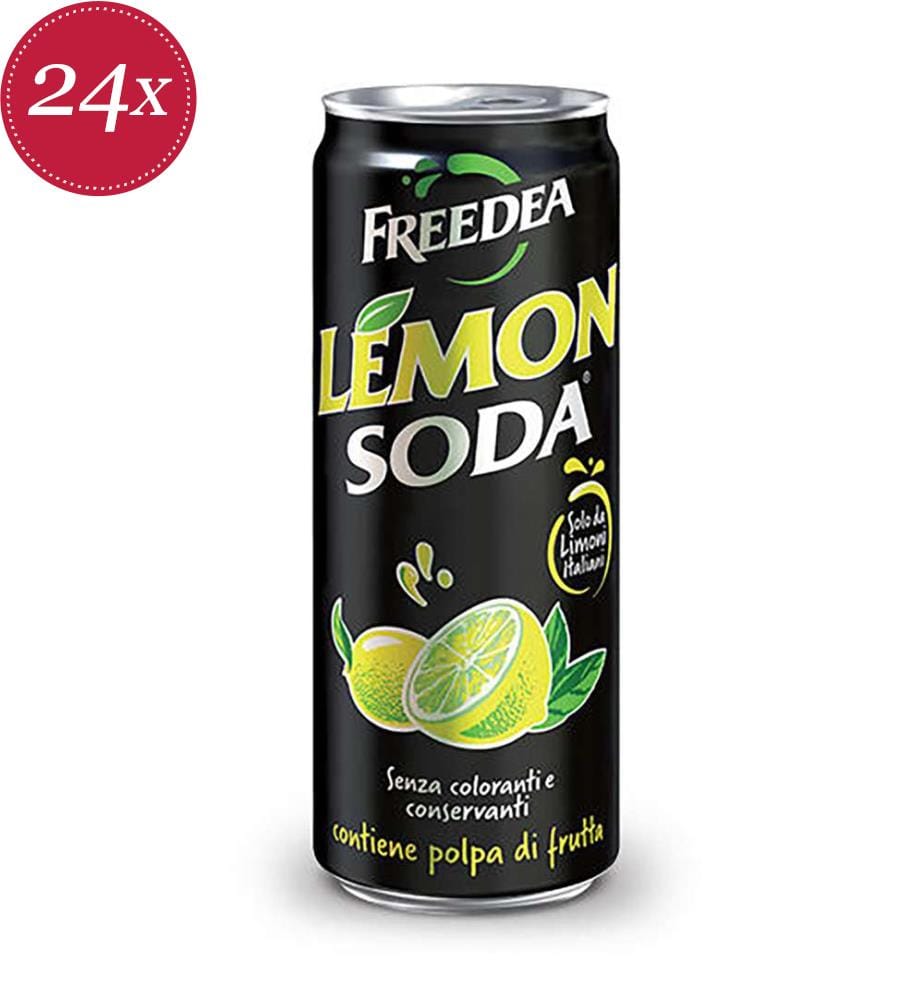 24x citron soda - 330ml
