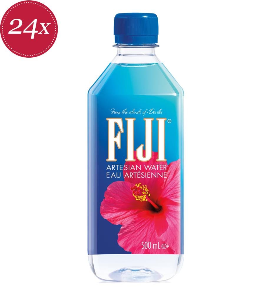 24 bottles of FIJI Water, PET 4x6-pack - 500 ml