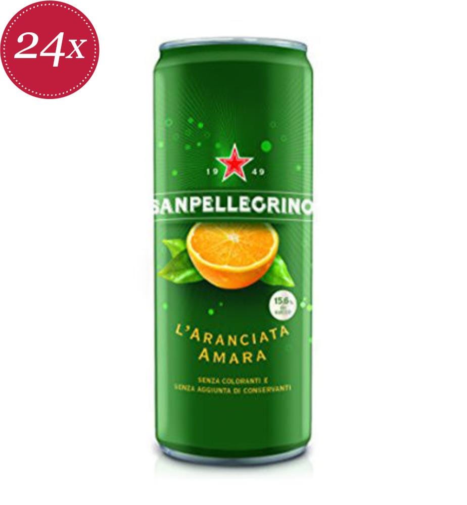 San Pellegrino Aranciata Amara - 24 x 330 ml