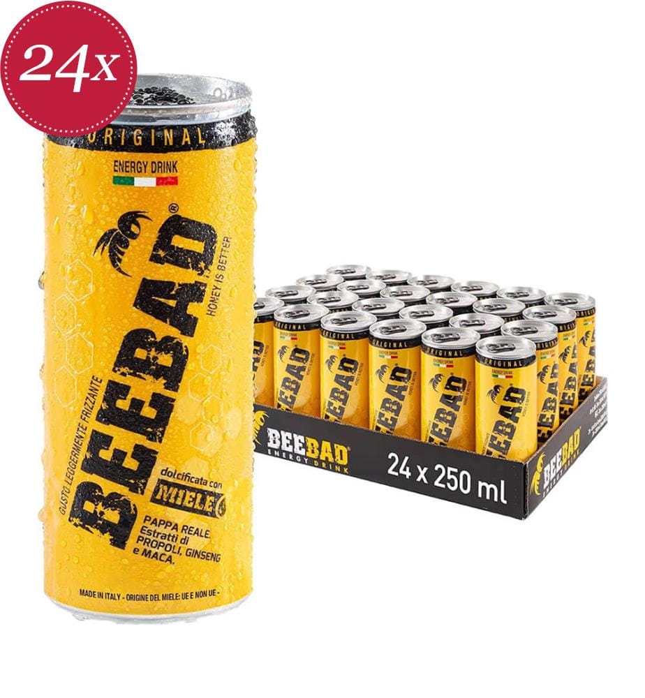 Beebad Energy Drink - 24 x 250 ml