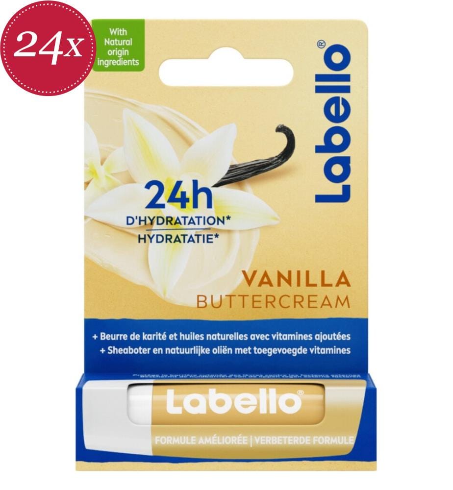 24x Baume à lèvres Vanilla Butter Cream - 4,8 g