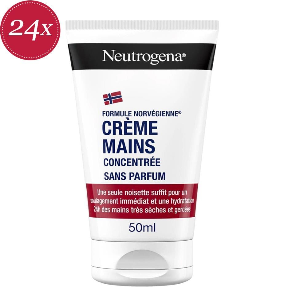 24er Pack Parfümfreie Handcreme - 50 Ml