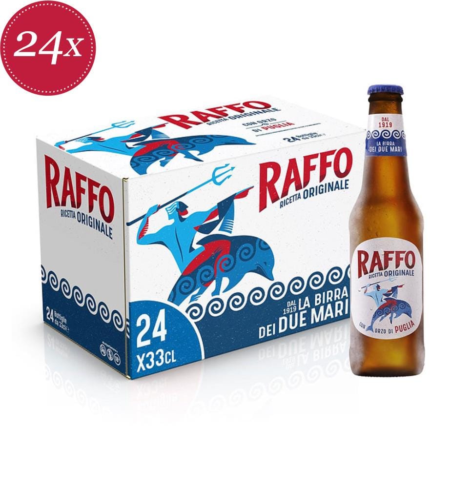 Birra Raffo Flasche Glas - 24 x 33 cl