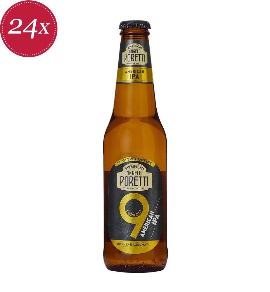 Poretti 9 Luppoli IPA - 24 x 33 cl