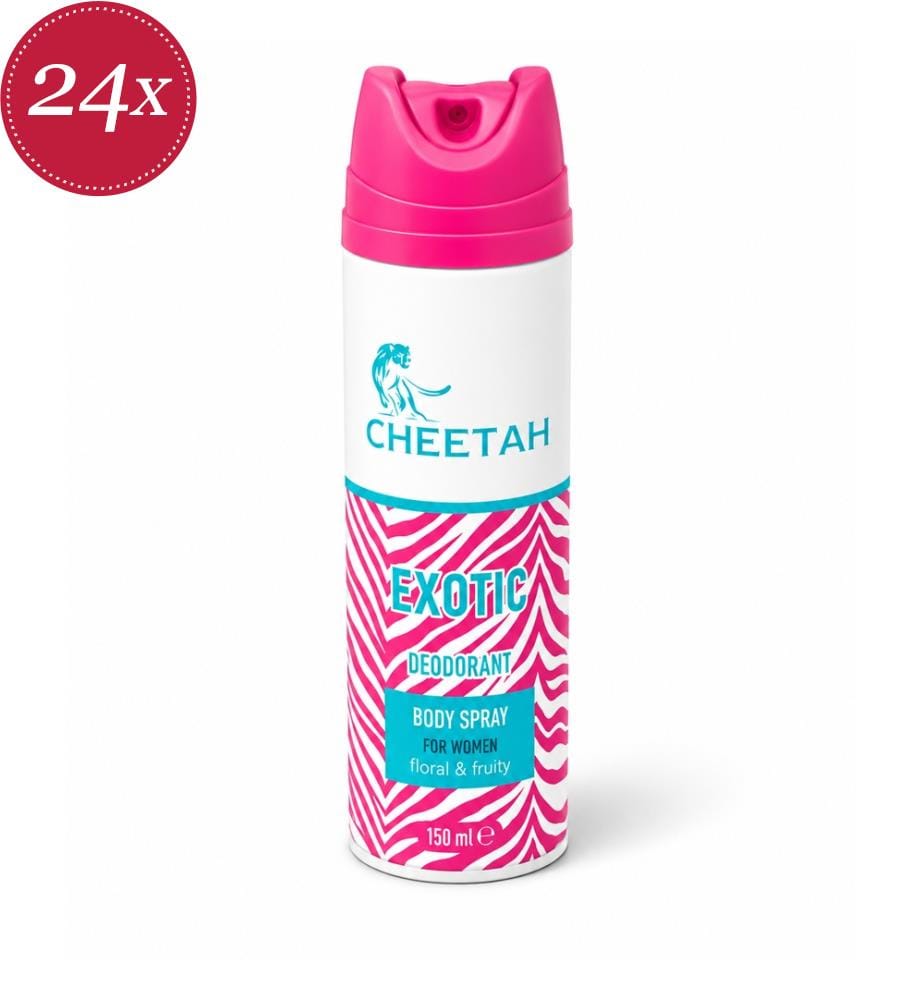 Lot de 24 déodorants femme Exotic - 150 ml