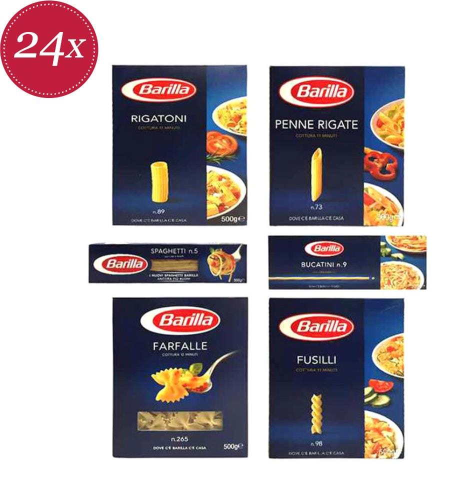 Barilla Pasta-Beutel-Set - 24 x 500 g