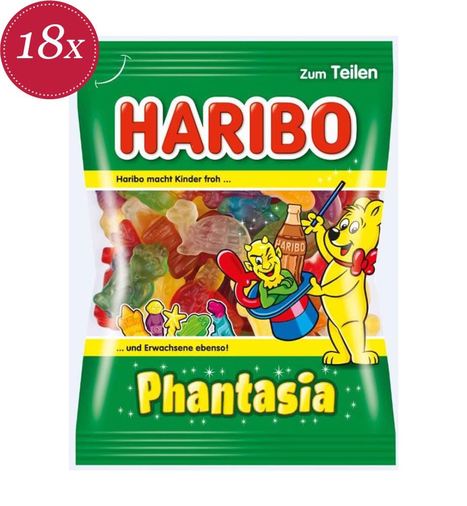 Pack of 18 Haribo Phantasia Beutel - 175g