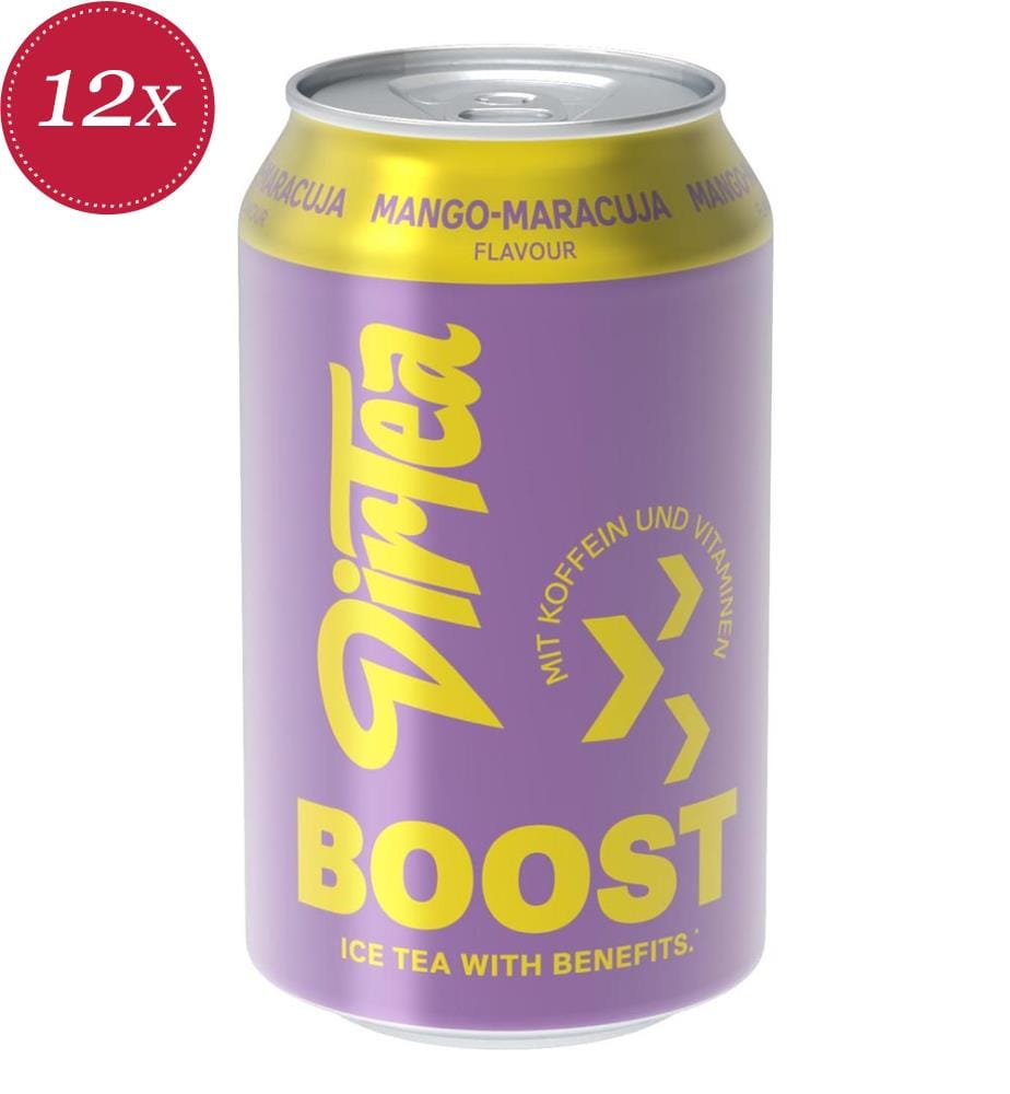 12x DirTea Boost in lattina - 330ml | DeinDeal