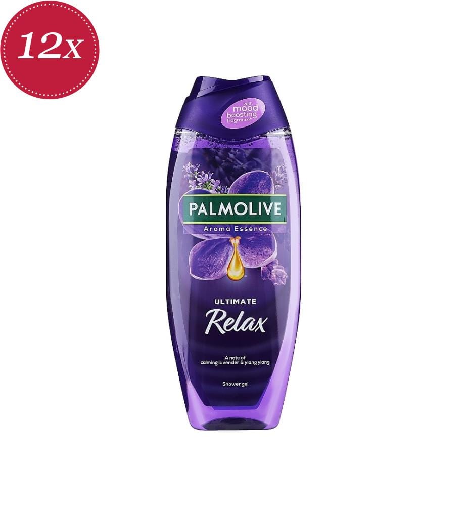 Lot de 12 Gel Douche Aroma Sensations - Relax - 500 ml