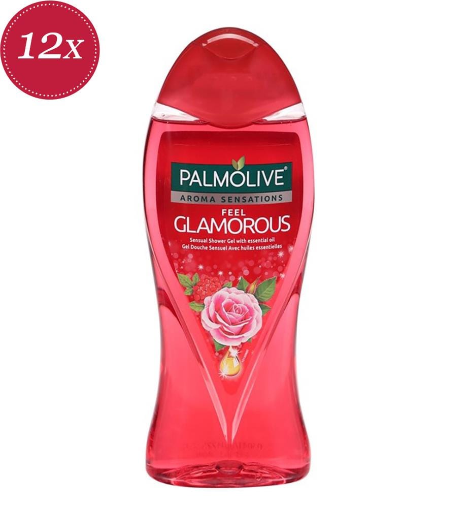 Set aus 12 Duschgelen Aroma Sensation - Feel Glamorous - 500 ml