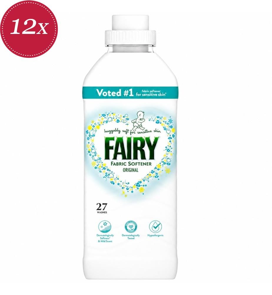 Set di 12 ammorbidenti liquidi originali 27 lavaggi - 12x891 ml