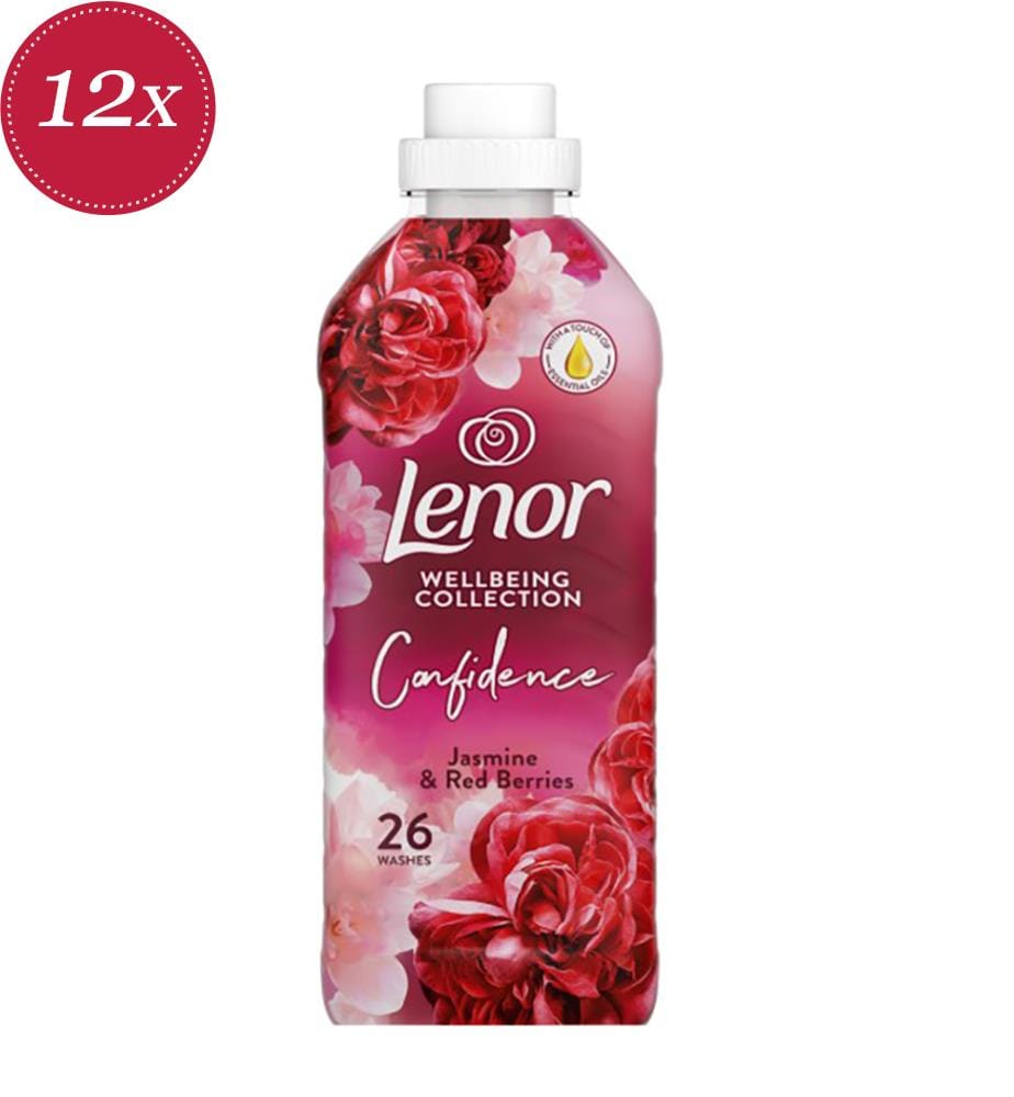 Set di 12 ammorbidenti Gelsomino e Bacche Rosse 26 lavaggi - 12 x 858 ml