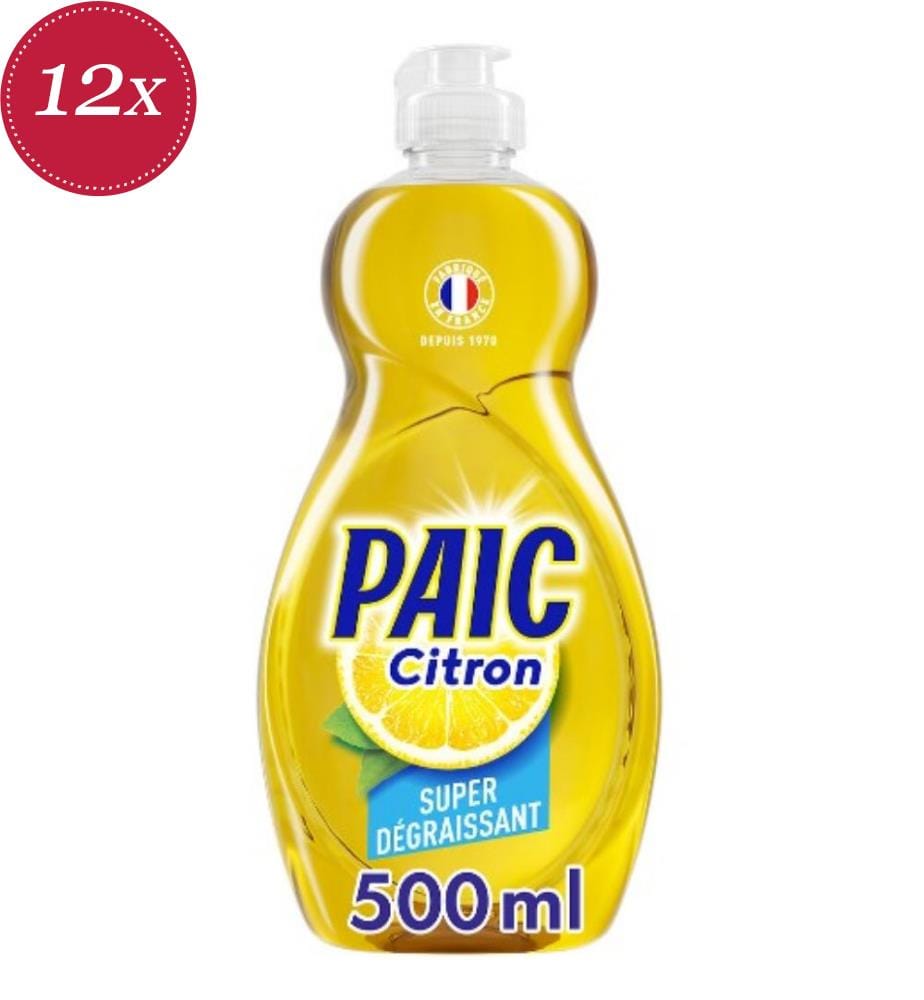 12er-Set Geschirrspülmittel 500Ml Zitrone