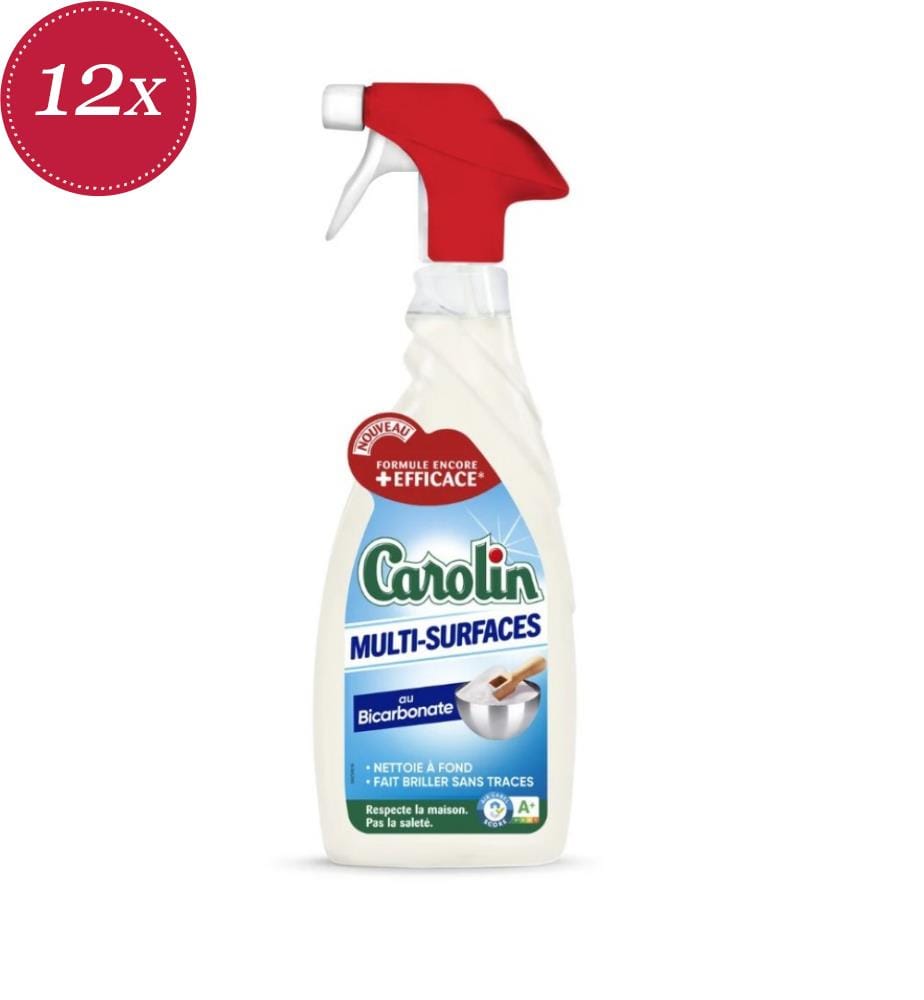 12 x 650 ml Gun Multi Surface Bicarbonato detergenti per la casa