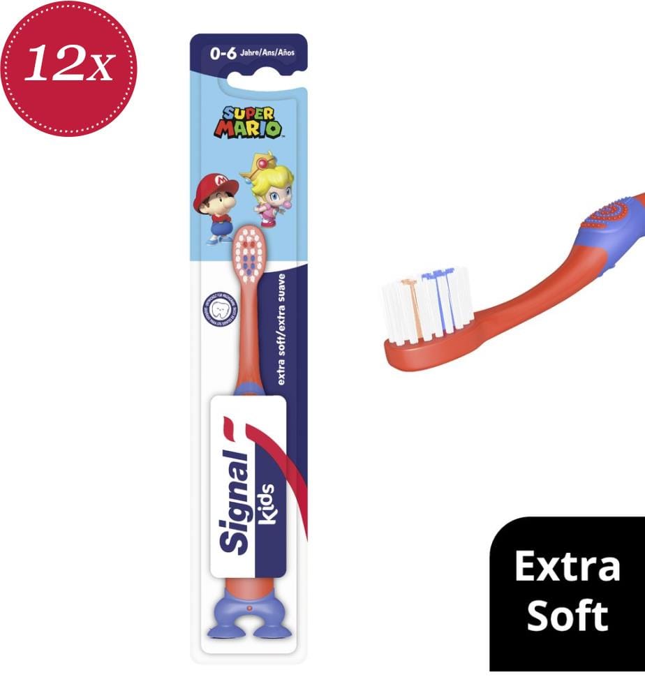 12x Zahnbürste Kids 0-6 Jahre Ultra Soft