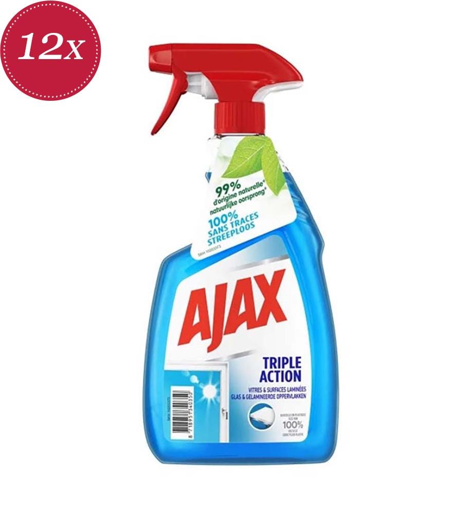 12er-Set Haushaltsreiniger Glas 750Ml Spritzpistole - Dreifachwirkung