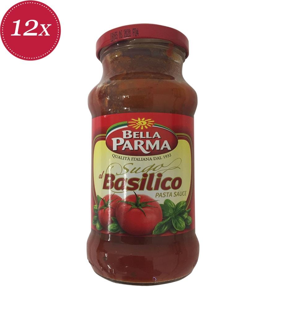 Sauce au basilic de Bella Parma - 12 x 500 g