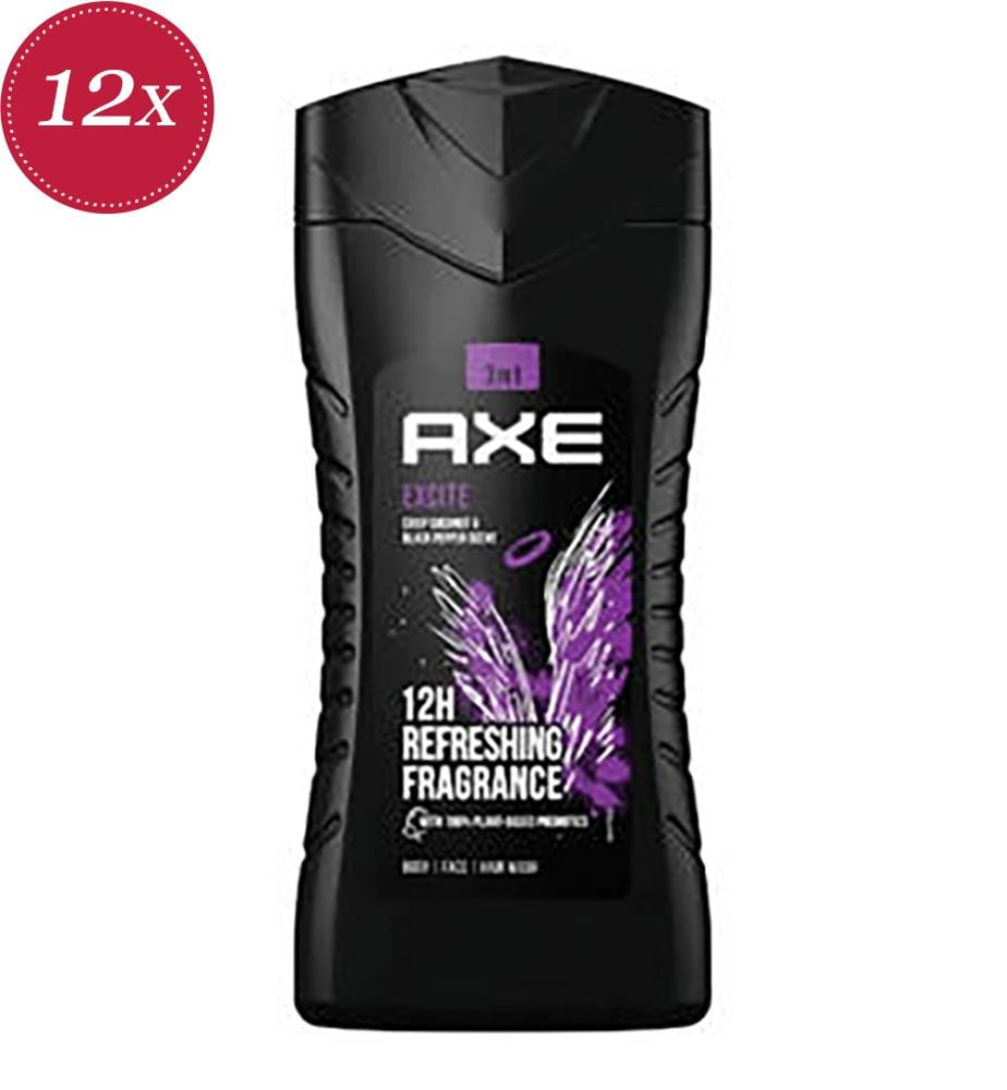 12 x Gel doccia 3 in 1 - Excite Provocation - 50ml