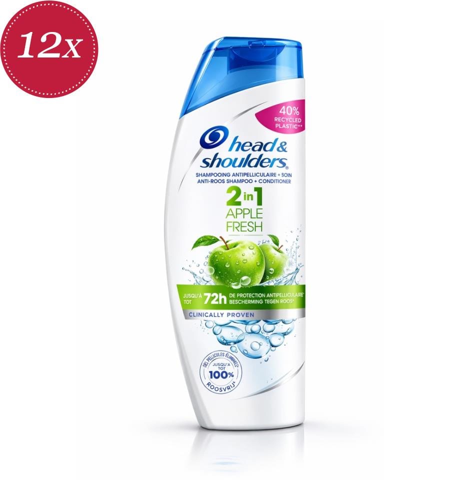 Set di 12 shampoo e balsami 2 in 1 Mela Fresca 270 ml