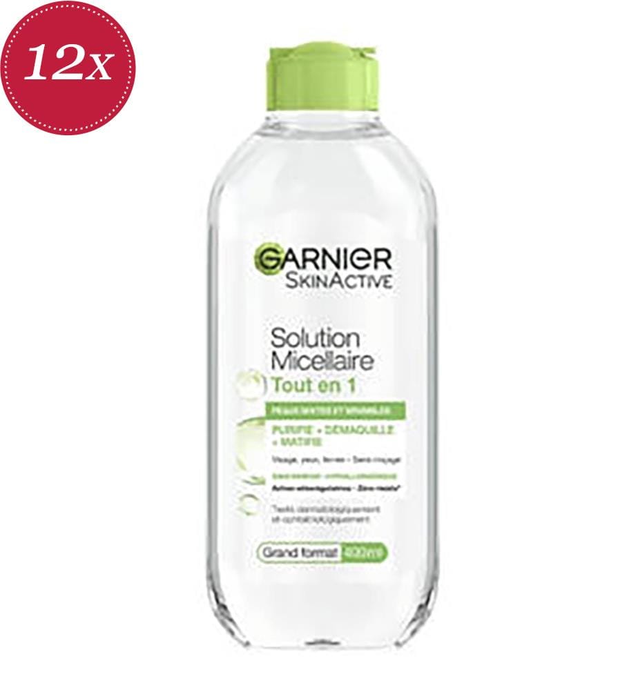 Set di 12 lozioni micellari all-in-1 per pelli miste e sensibili - 400 ml