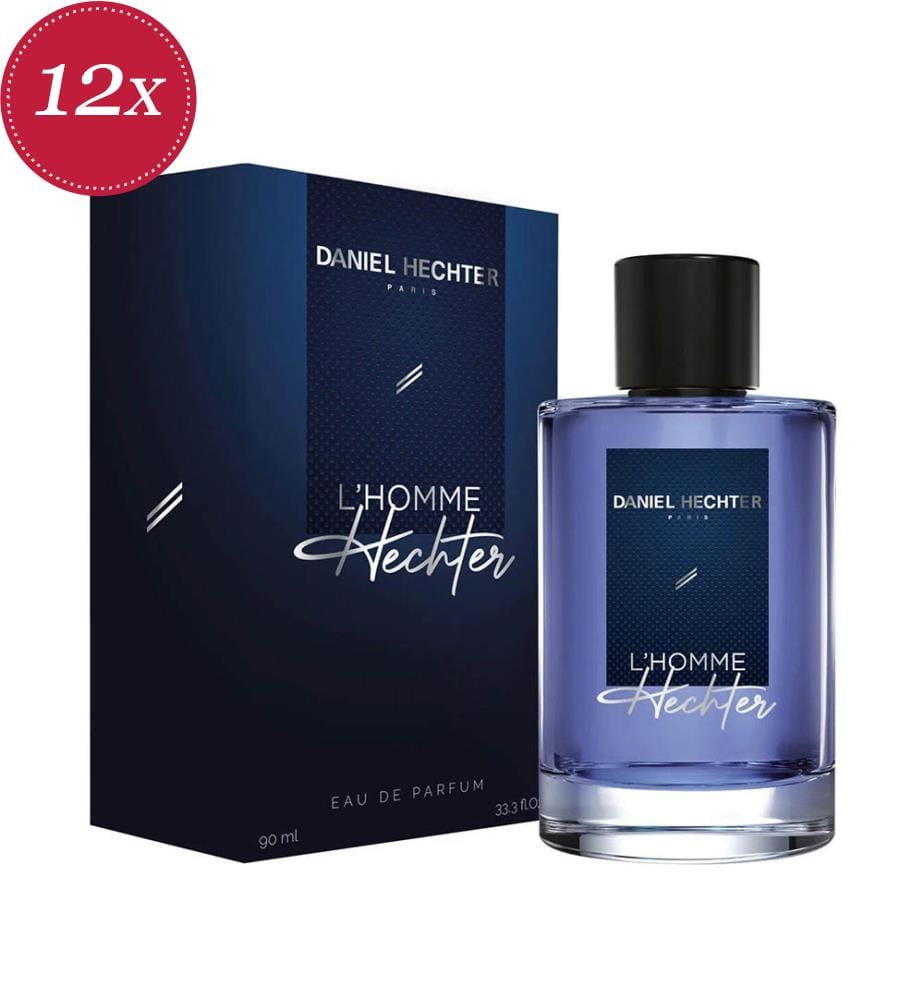 Set von 12 Eaux de Parfum L'Homme Hechter - 90 ml