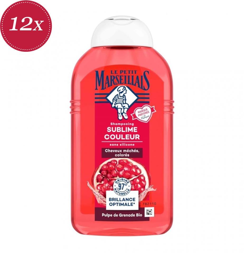 Shampoo alla polpa di melograno biologico Le Petit Marseillais - 12 x 250 ml