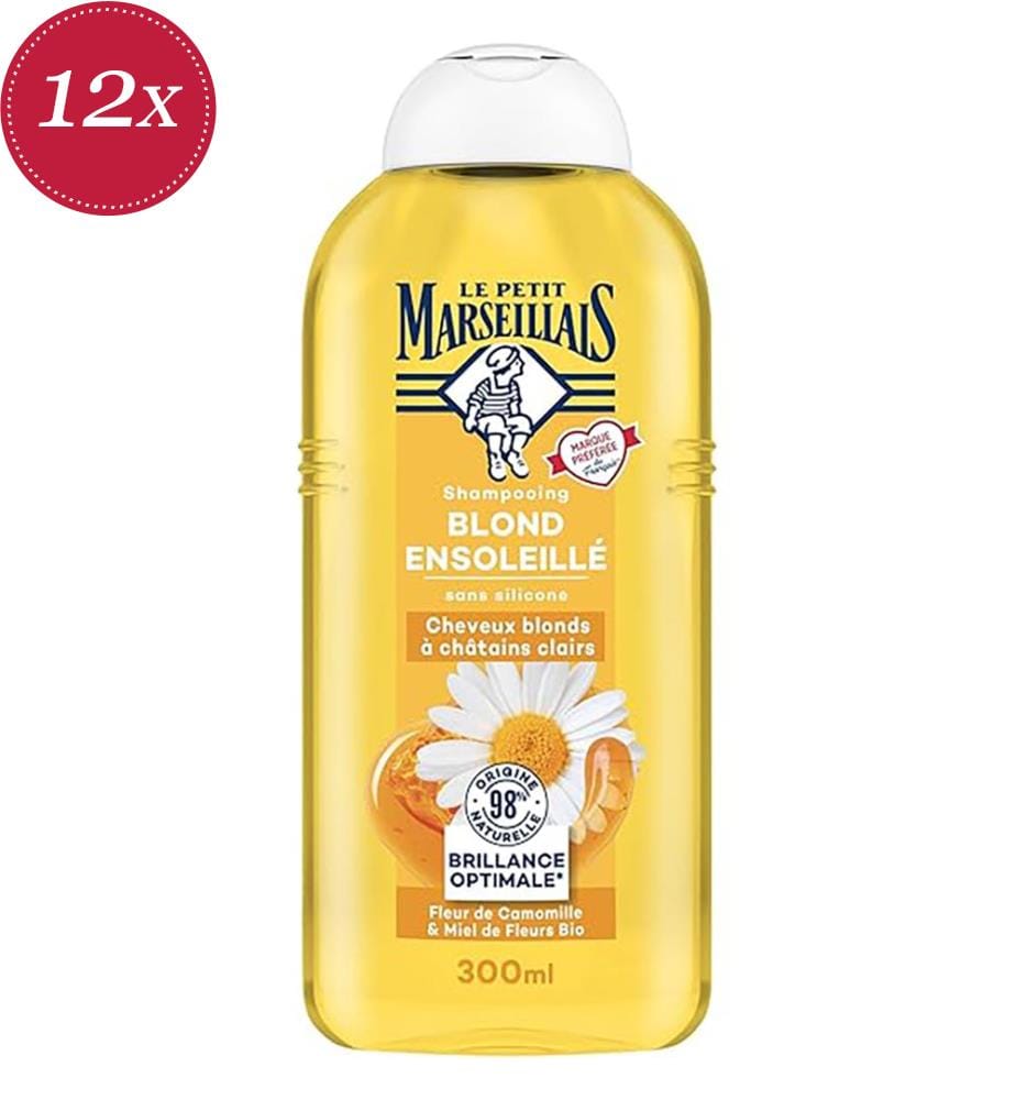 Le Petit Marseillais Shampoo alla camomilla e miele di fiori - 12 x 250 ml
