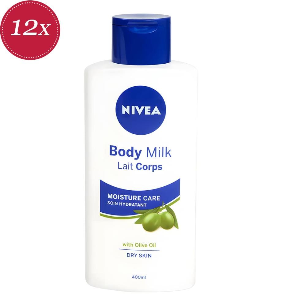 Nivea Olivenöl Körpermilch 12er-Set