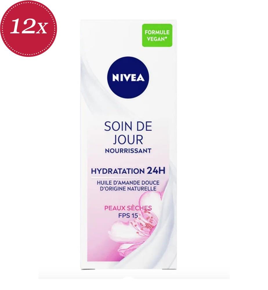 Lot de 12 Crèmes Visage 50ml Soin De Jour  Nourrissant