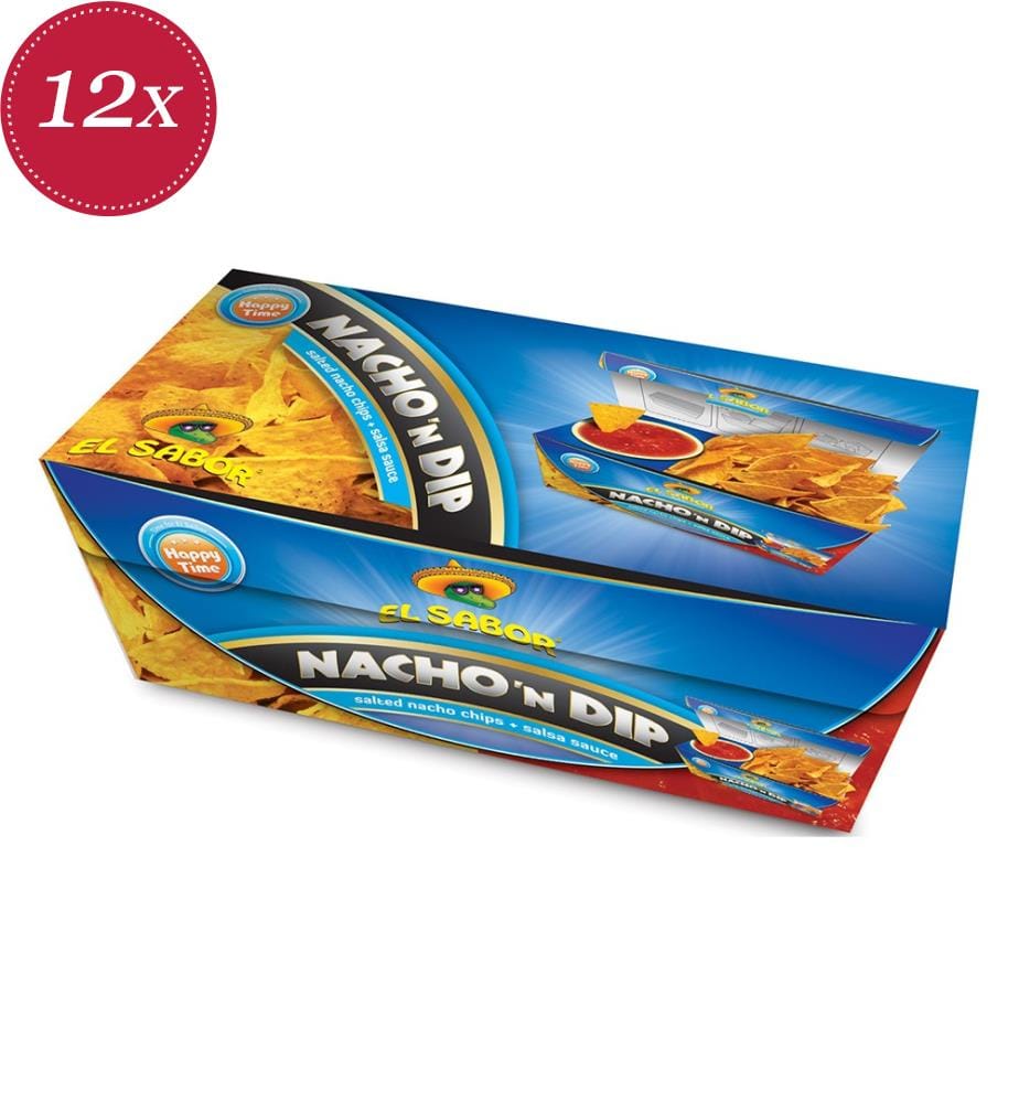 12x EL Sabor Nacho 'N Dip Salsa - 175g