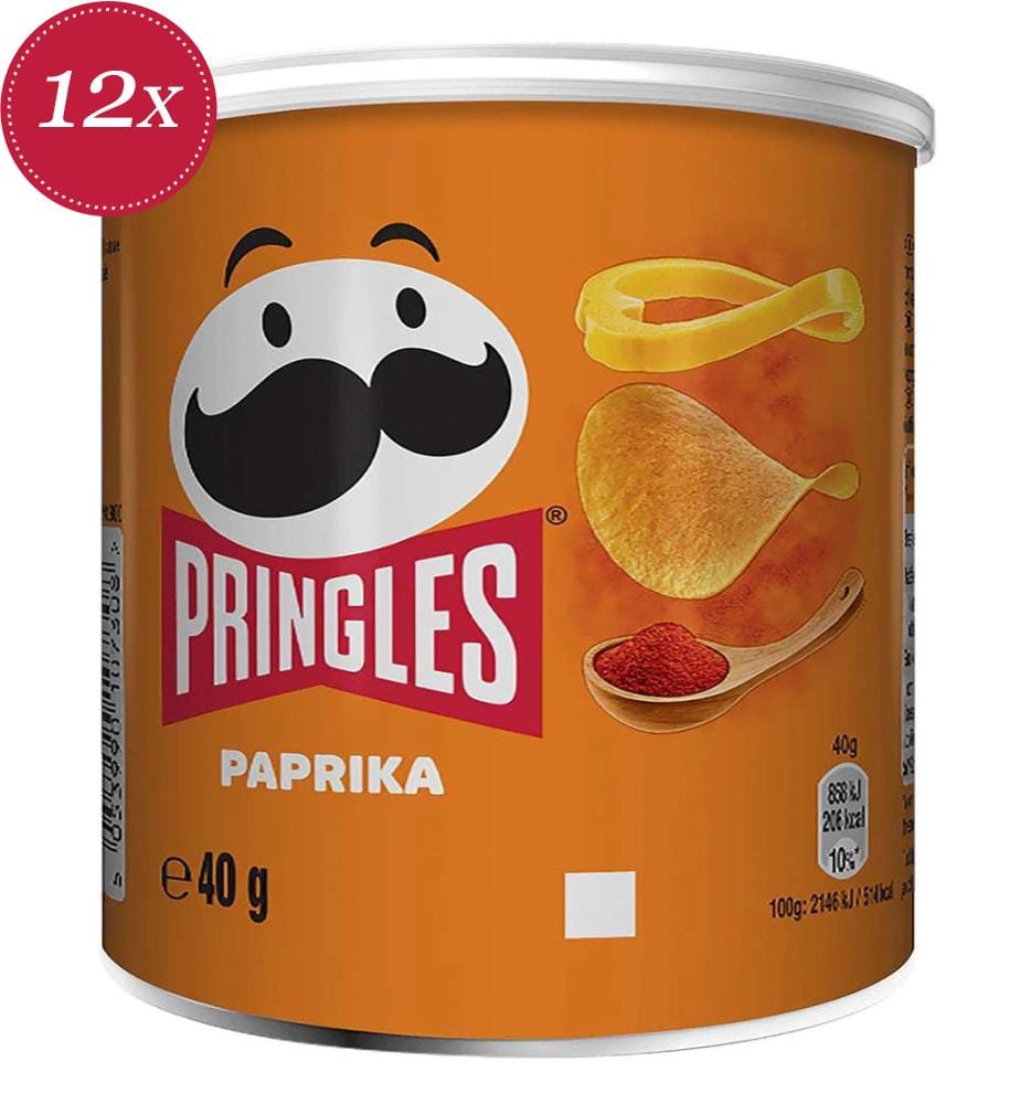 12x Pringles Sweet Paprika 12 pcs. à 40g