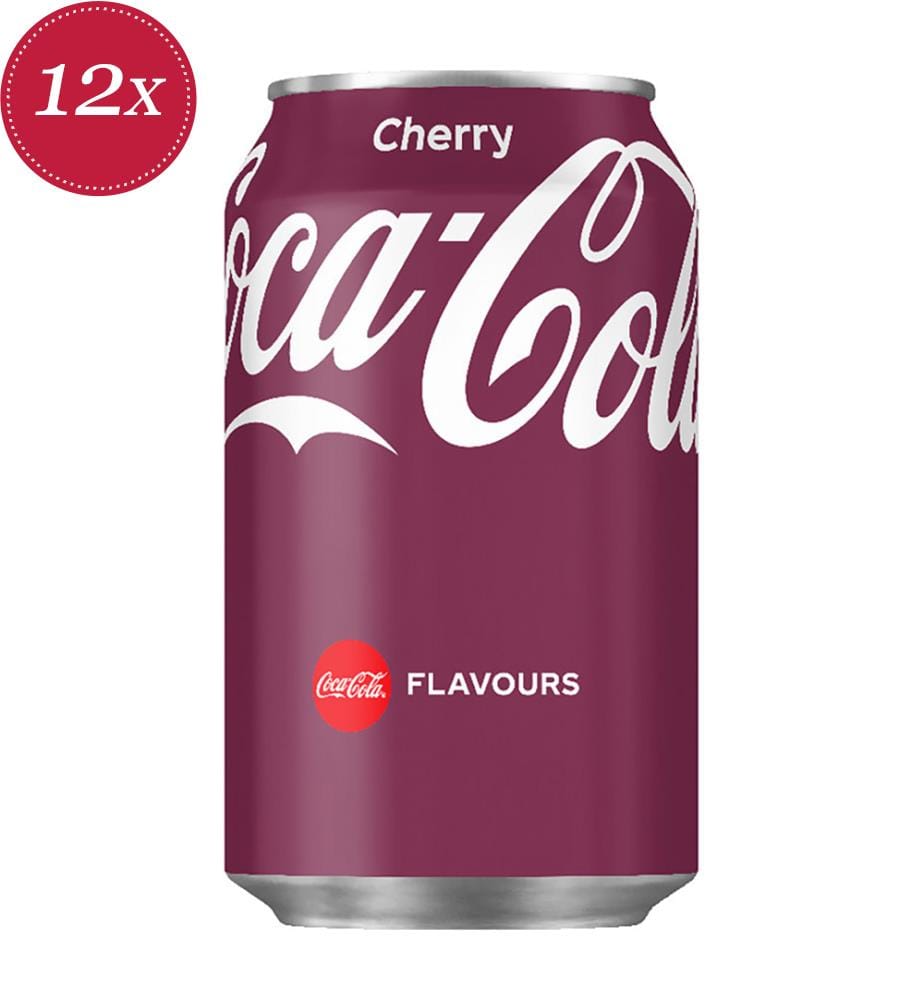 12 x Coca Cola Cherry USA - 355ml