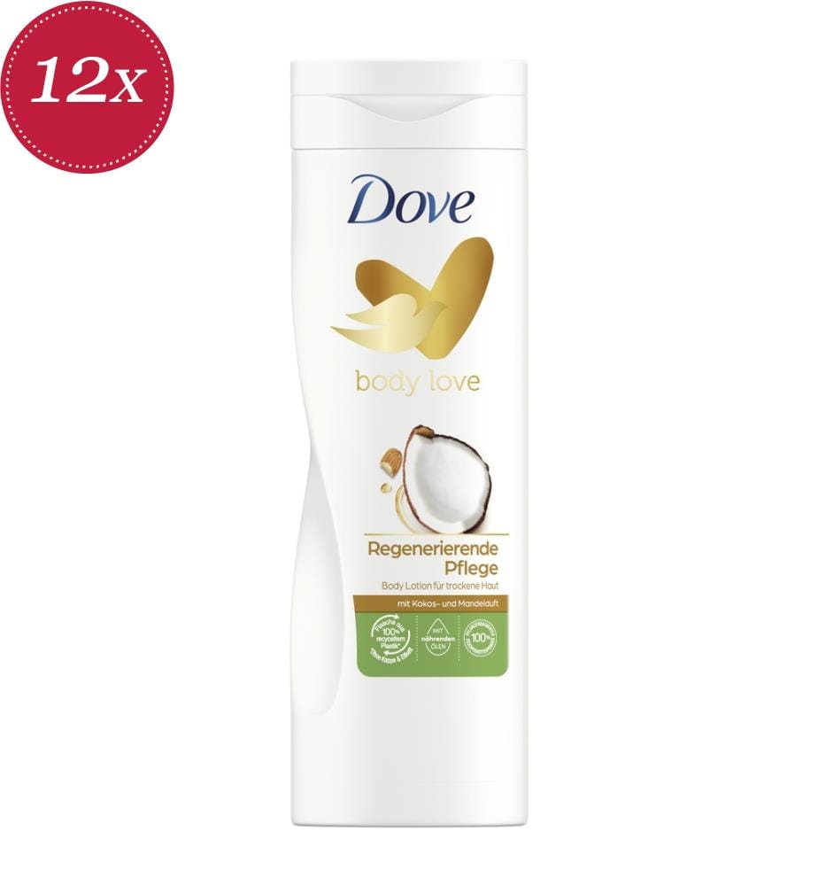 12x Body Lotion Coco & Almond - 400 ml