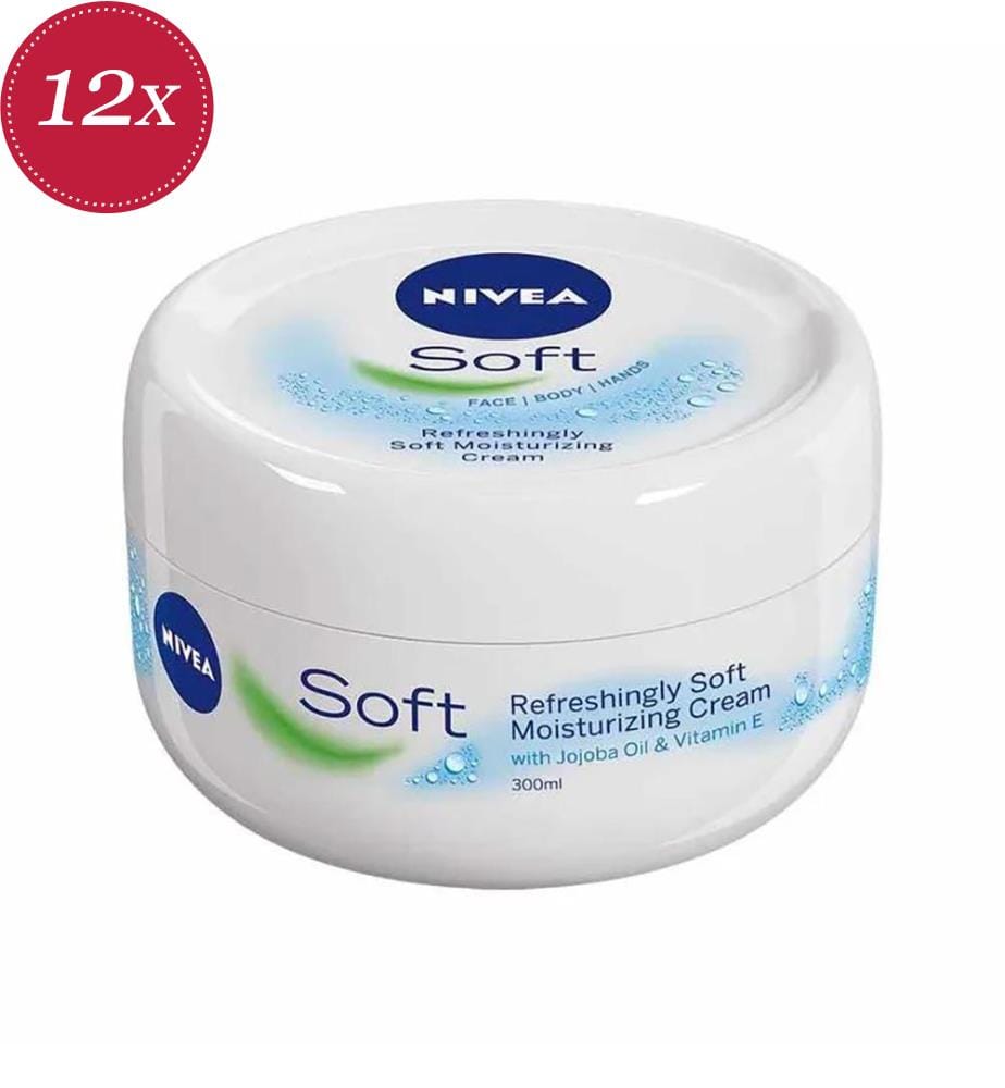 12x Körpercreme 500 ml Soft – Natürliches Jojobaöl & Vitamin E