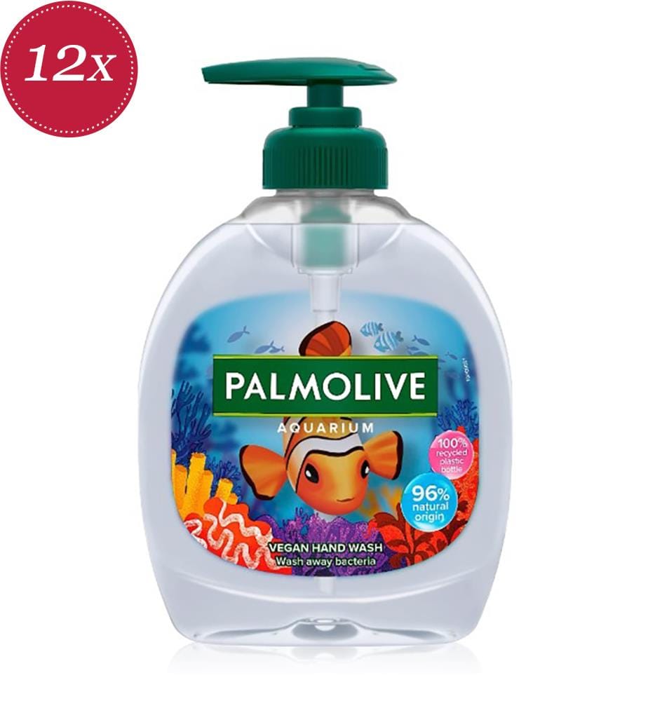 12x Flüssigseife 300 ml mit Pumpe – Aquarium