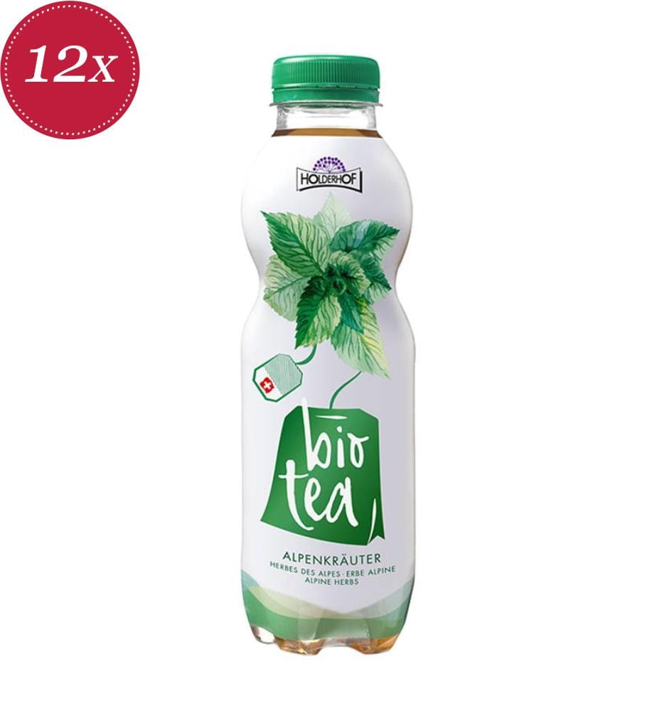 Holderhof Bio Tea Alpine Herbs - 12 x 500 ml