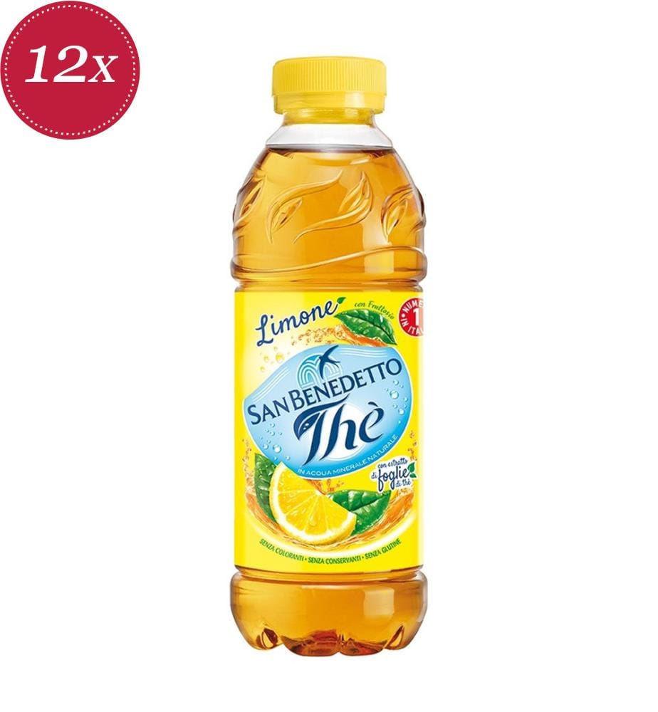 San Benedetto Eistee Zitrone - 12 x 500 ml