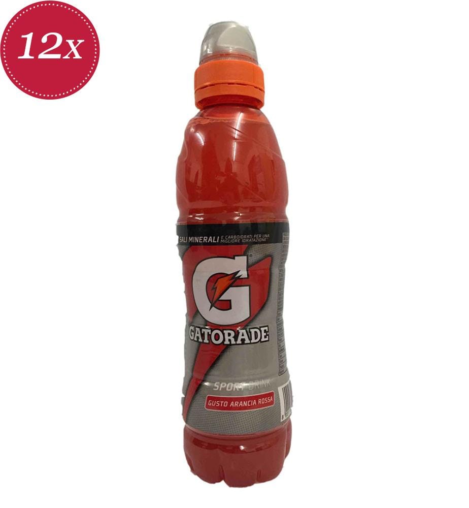 Gatorade rouge et orange - 12 x 500 ml
