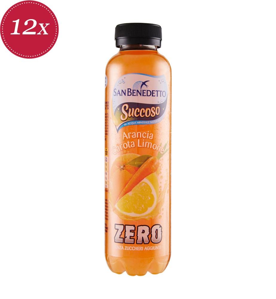 San Benedetto Succoso Aranc. Karotte Zero - 12 x 400 ml