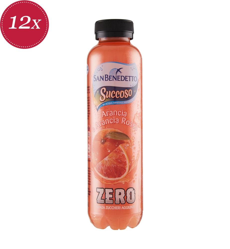 San Benedetto Succoso Aranc. Rouge Zero - 12 x 400 ml