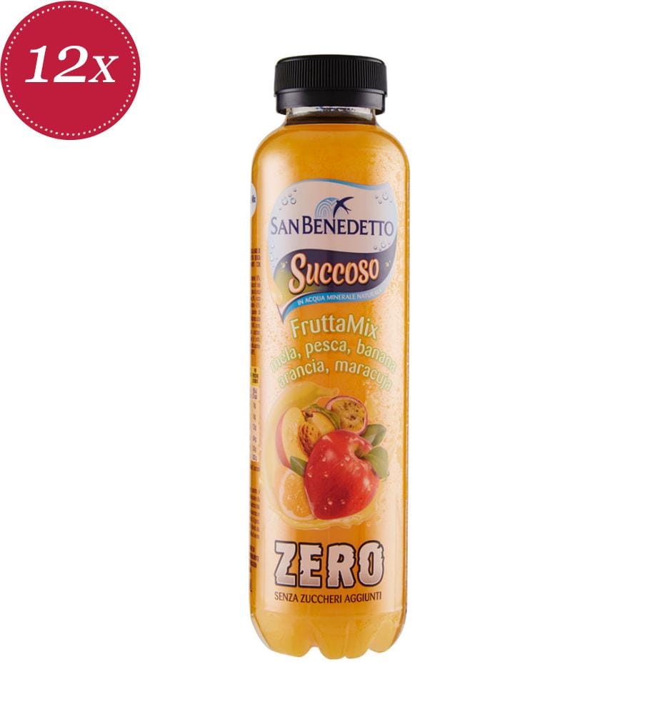 San Benedetto Juicy Fruit Mix Zero - 12 x 400 ml