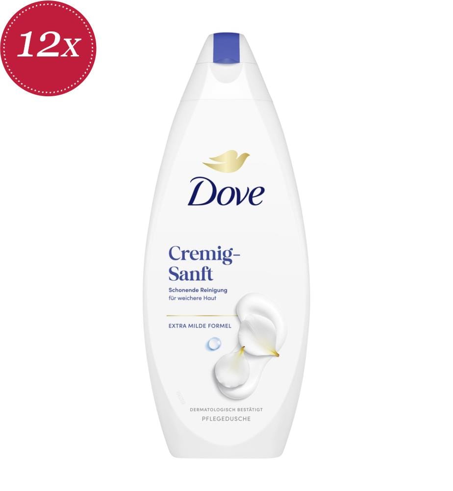 12x Douche Soin Hydratante - 250 ml