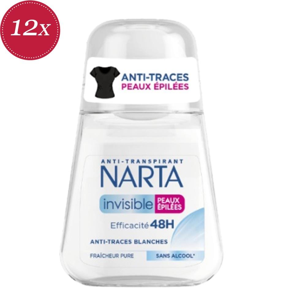 12x Roll-On-Deo „48H Invisible“, 50 ml