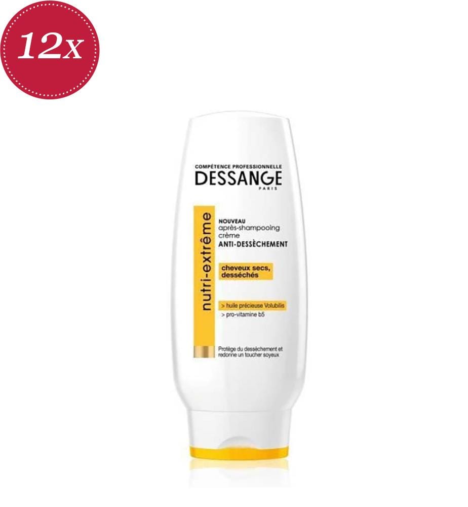 Confezione da 12 balsami districanti anti-secchezza per capelli secchi Nutri Extreme - 200 ml