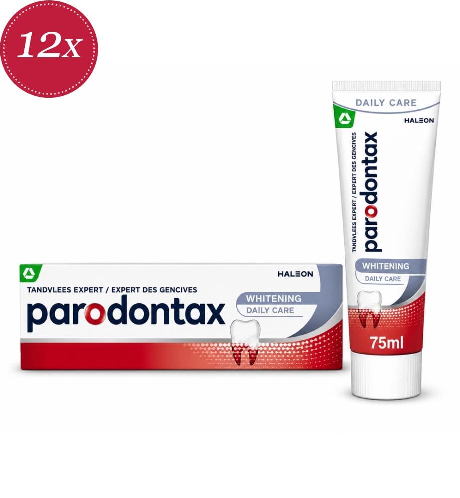 Set of 12 Whitening Toothpastes - 75 ml