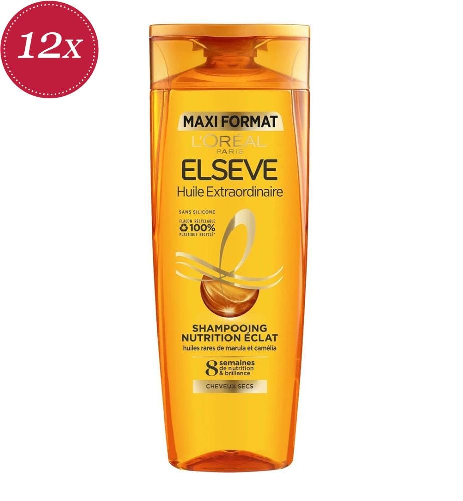 12 Shampoo all'olio straordinario - 400 Ml