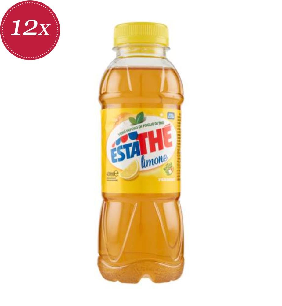 Bouteille de citron Estathe - 12 x 400 ml