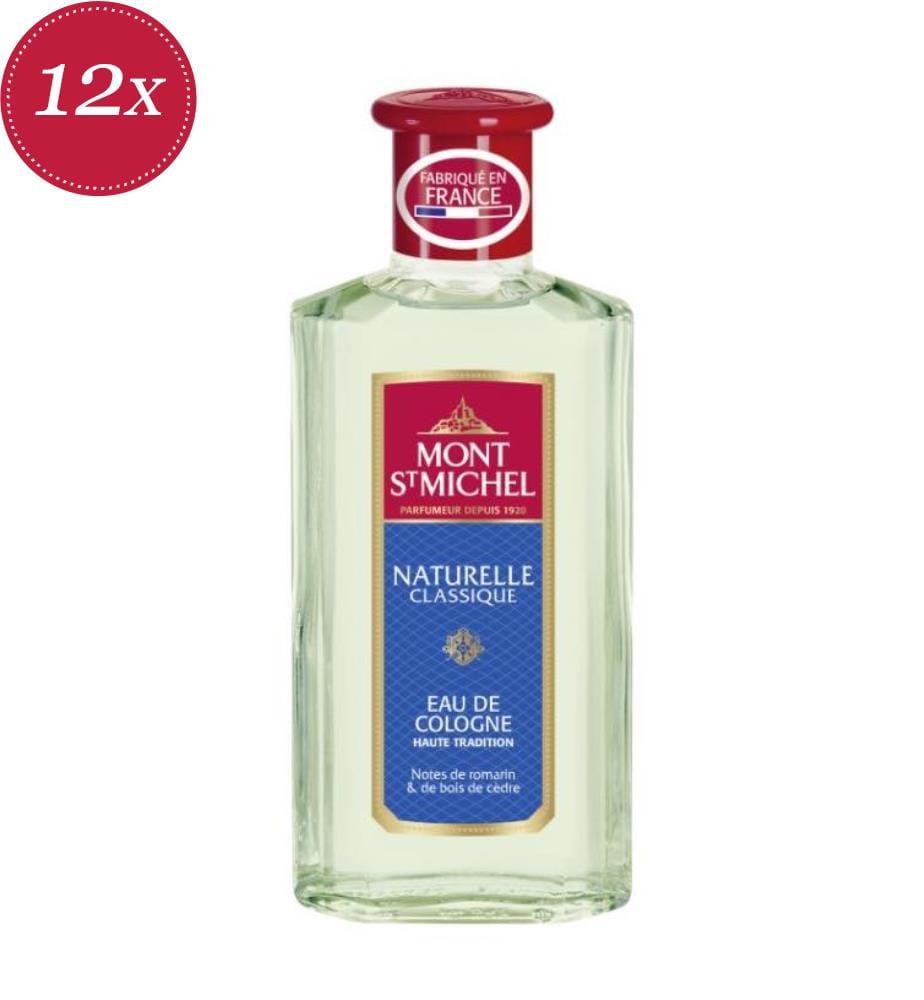 12x Eau de Cologne 250 ml, natürlich und klassisch