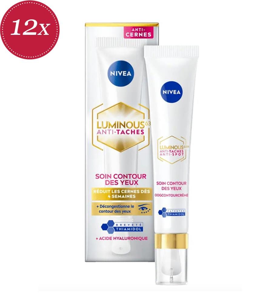 12x Gesichtspflege 15 ml gegen Augenringe – Luminous Contour Yeux